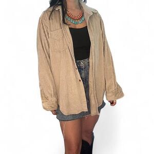 Vintage Bill Blass Corduroy Button Up Unisex